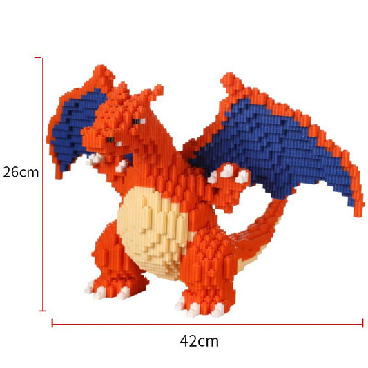 Pokemon Charizard - Charmander  Building Set